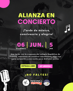 Concierto en Alianza Francesa Urdesa