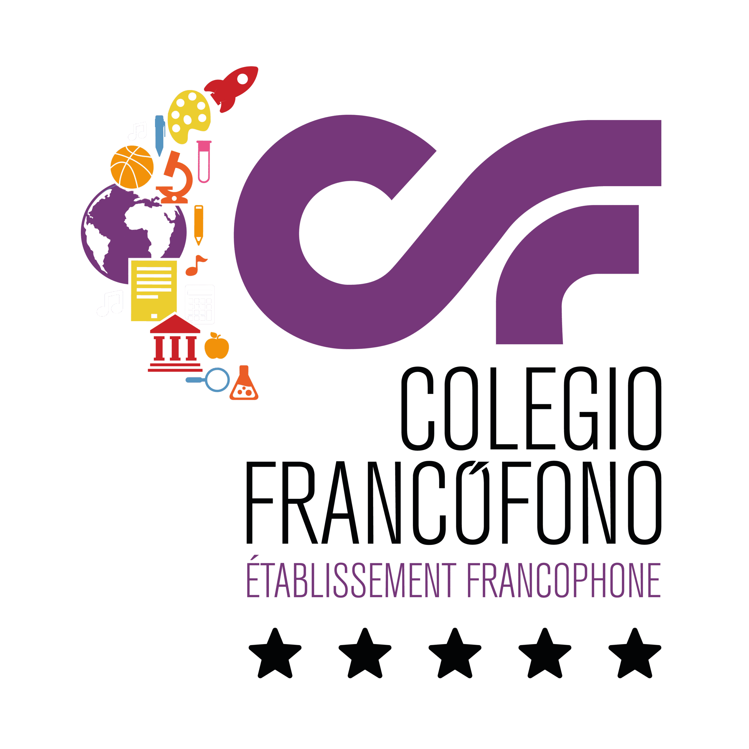 Sello de colegio francofono