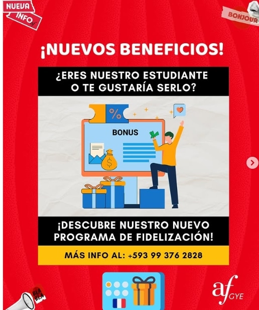 Programa de fidelizacion cursos de frances