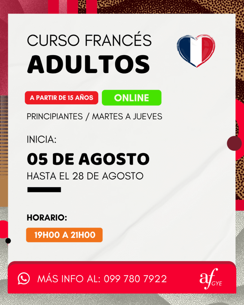 Cursos de frances guayaquil on line