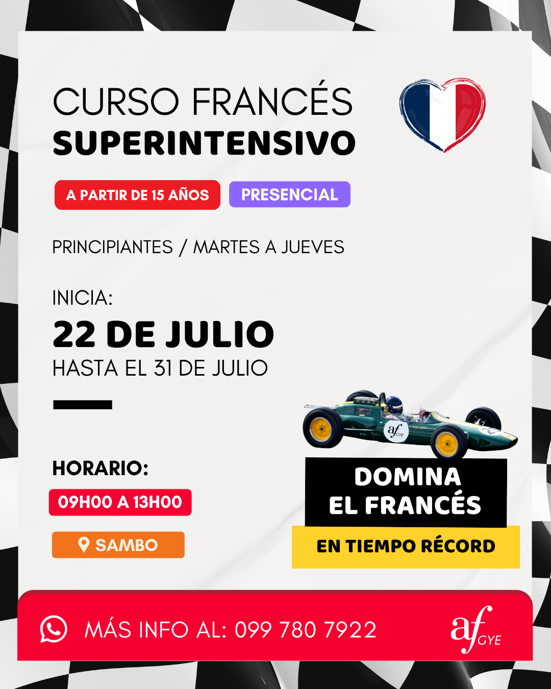 Curso superintensivo de frances