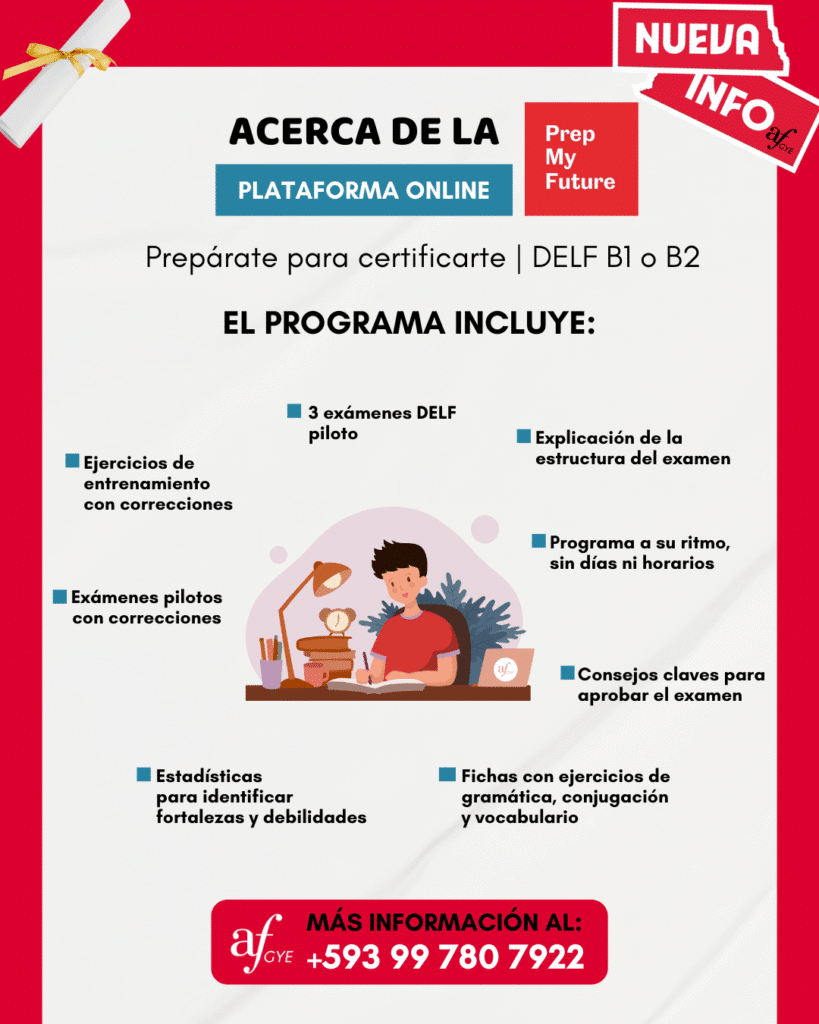 certifica tu frances, examen DELF guayaquil samborondon