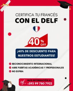 Descuento en certificación DELF DALF