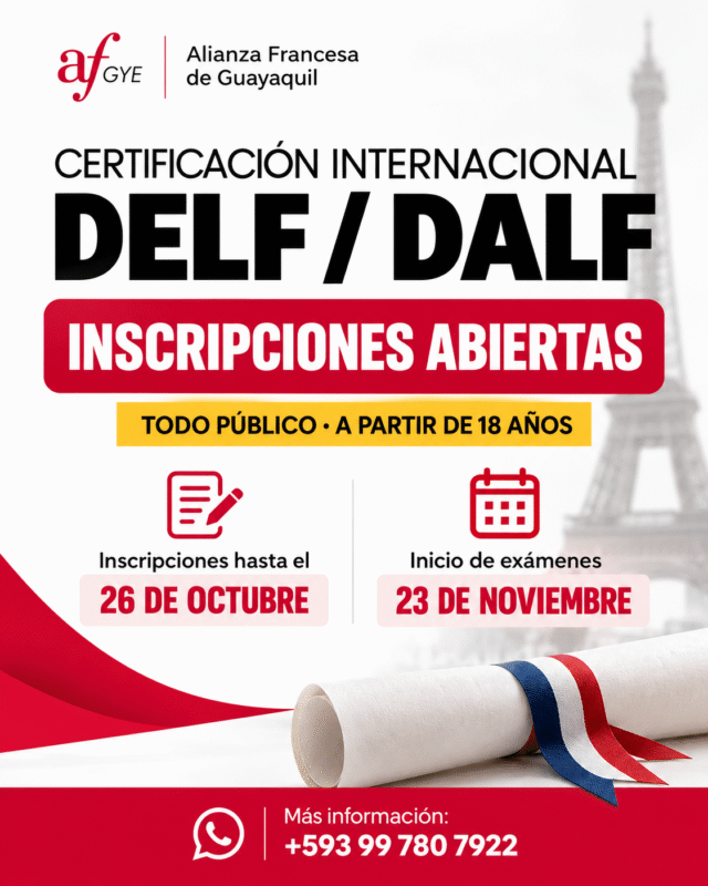 certificacion internacional de frances en guayaquil delf dalf